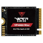 Накопитель SSD Patriot Viper VP4000, 2Tb, PCIe 4.0 x16, M.2 2230, NVMe, R/W 3200/3500, с радиатором, фото 1