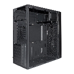 Компьютерный корпус Miditower ExeGate AA-440-UNS500 (ATX, БП UNS500 с вент. 12см, 2*USB, аудио, черный), фото3