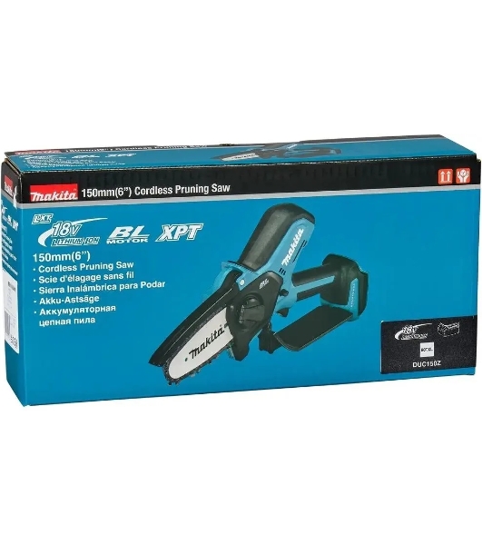 Электрическая цепная пила Makita DUC150Z 1800Вт дл.шины:6' (15 см)
