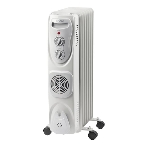 Обогреватель масляный Engy EN-1307F Classic (7 секций), белый, 2000 Вт, 25 м2, термостат, фото 1