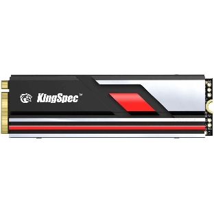Накопитель SSD KingSpec XG7000, 2Tb, PCIe 4.0 x4, M.2 2280, NVMe, R/W 7400/6600, с радиатором