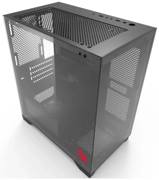 Компьютерный корпус Bloody BD-CC103 черный без БП mATX 7x120мм 1xUSB 2.0 1xUSB 3.0 audio bott PSU