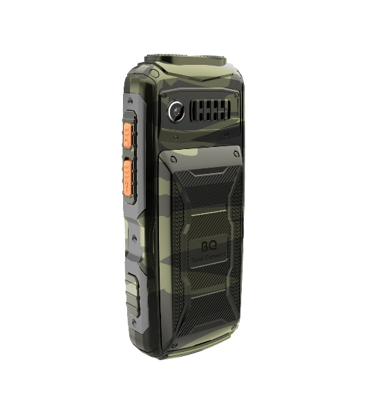 Мобильный телефон BQ 2430L Tank Connect камуфляж/серый