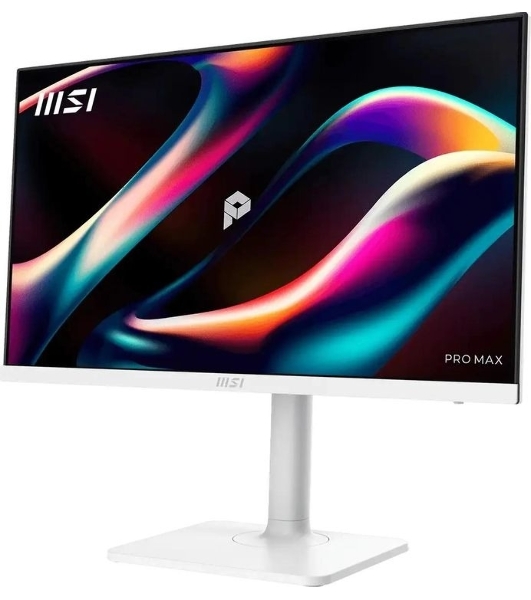 Монитор MSI 27' Pro MAX 271PHW E14 белый IPS LED 1ms 16:9 HDMI M/M матовая HAS Piv 1500:1 300cd 178гр/178гр 1920x1080 144Hz DP FHD USB 5.85кг