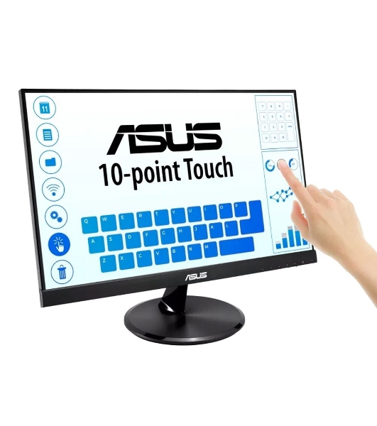 Монитор 21.5' ASUS VT229H IPS 1920x1080, 60 Гц, 5 мс, 16:9, 250 кд/м2, 1xHDMI, сенсорный, черный