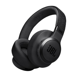 Беспроводные/проводные наушники JBL Live 770NC черный, полноразмерные, Bluetooth 5.3 + проводной, адаптивное шумоподавление , до 65 ч