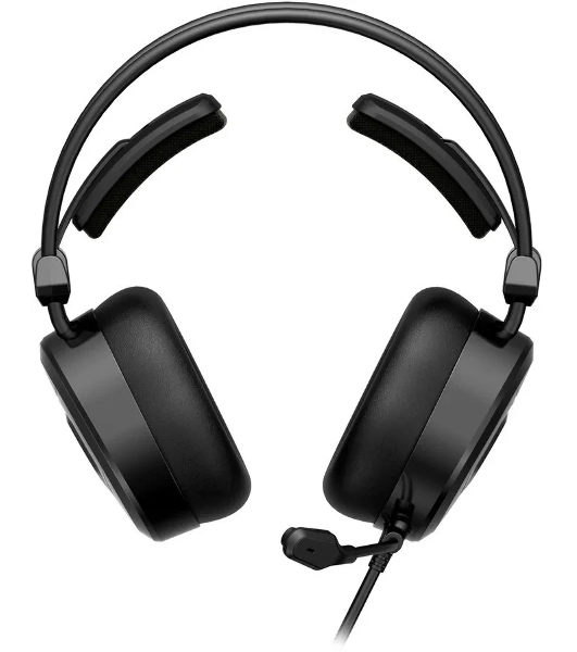 Гарнитура Bloody MC750 чёрный, проводная, USB, подсветка