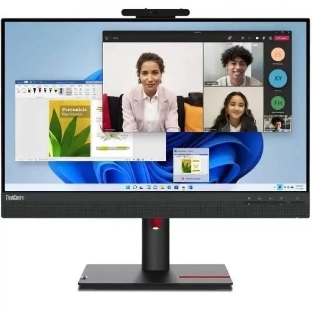 Монитор 24' Lenovo ThinkCentre TIO 24 Gen 5 IPS 1920x1080, 60 Гц, 6 мс, 16:9, 250 кд/м2, 1xHDMI, 1xDP, черный