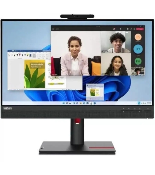Монитор 24' Lenovo ThinkCentre TIO 24 Gen 5 IPS 1920x1080, 60 Гц, 6 мс, 16:9, 250 кд/м2, 1xHDMI, 1xDP, черный