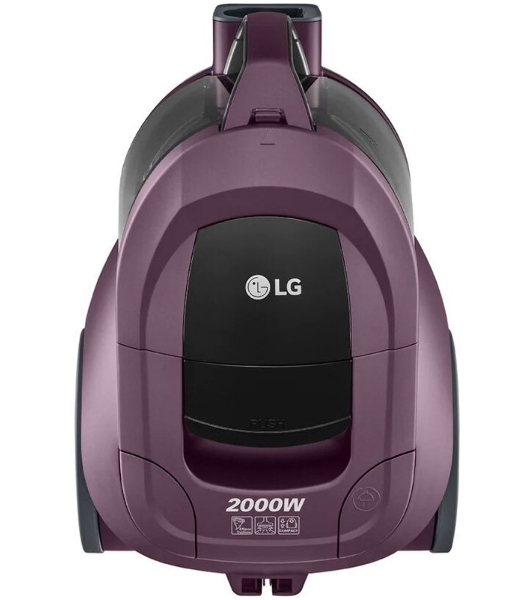 Пылесос LG VC5420NHTCW фиолетовый/черный, 380/2000 Вт, уборка сухая, пылесборник контейнер 1.3 л