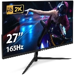 Монитор 27' ExeGate Combat EG2700A IPS 2560x1440, 165 Гц, 1 мс, 16:9, 300 кд/м², 1xHDMI, 1xDP, 3.5 мм, черный, фото 1
