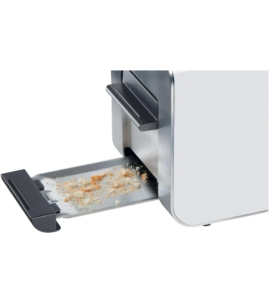 Тостер Bosch TAT8611N белый, 860 Вт, 2 слота