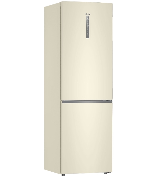 Холодильник Haier C2F636CCFDU1 бежевый двухкамерный 256/108 л морозилка снизу, No Frost