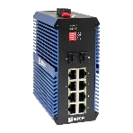 Коммутатор EKF TSX-U-2GX/SFP-8GTP, 8×1 Гбит/с PoE + 2×1 Гбит/с SFP, неуправляемый, фото 1