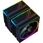 Устройство охлаждения(кулер) ID-Cooling Frozn A620 ARGb черный 120мм алюминий+медь 2000rpm 30db 4-pin 270W 154мм, фото3
