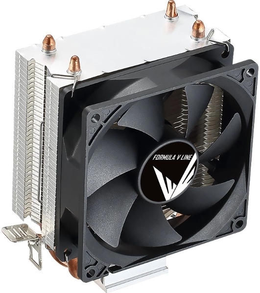 Устройство охлаждения (кулер) Aerocool Formula Ice Boid 2PSDB черный 90мм алюминий+медь 2100rpm 34db 4-pin 90W 135мм