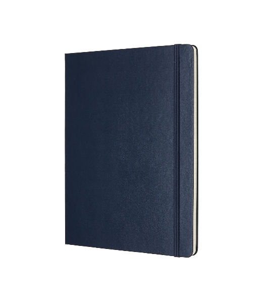 Блокнот Moleskine CLASSIC QP090B20 XLarge 190х250 мм, 192 страниц, линейка, твердая обложка, синий