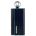 Ключница Piquadro Blue Square PC1397B2/BLU2 синий натур.кожа, фото 1