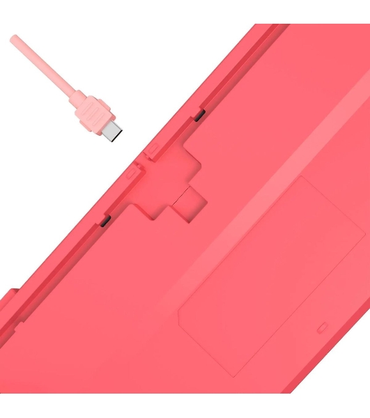 Клавиатура проводная A4Tech Bloody S87 Energy (S87 USB ENERGY PINK) USB розовый