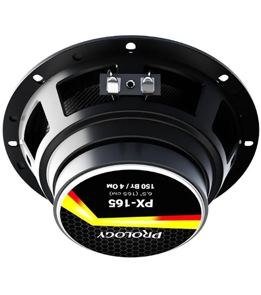 Колонки автомобильные Prology PX-165 150Вт 90дБ 4Ом 16см (6.5дюйм) (ком.:2кол.) коаксиальные двухполосные