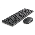 Комплект клавиатура+мышь Gembird KBS-9200 беспроводной, USB, 1000 DPI, чёрный, фото2