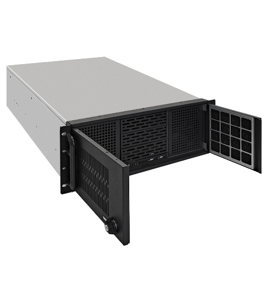 Серверный корпус ExeGate Pro 4U650-010/4U4139L RM 19', высота 4U, глубина 650, БП 1000RADS, USB