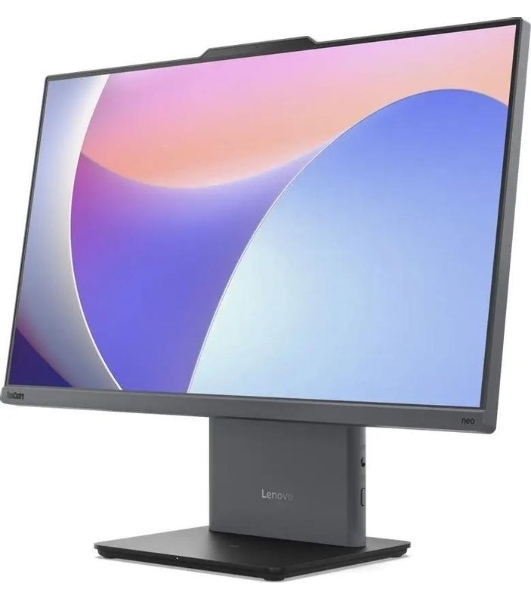 Моноблок Lenovo ThinkCentre neo 50a G5 27' Full HD Core 5 210H (2.5) 16Gb SSD512Gb UHDG без ОС GbitEth WiFi BT 90W клавиатура мышь Cam серый 1920x1080