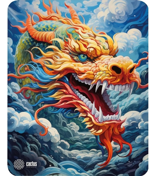 Коврик для мыши Cactus Colorful Dragon CS-MP-D07M 300x250x3мм