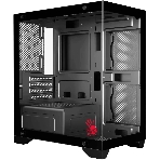 Компьютерный корпус Bloody BD-CC103 черный без БП mATX 7x120мм 1xUSB 2.0 1xUSB 3.0 audio bott PSU, фото11