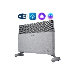 Конвектор электрический Ballu Apollo digital INVERTER Moon Gray BEC/ATI-2001 серый, 2000 Вт, 25 м2, термостат, дисплей, WiFi, фото 1