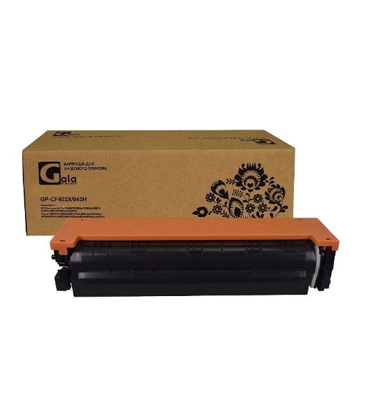 Картридж лазерный GalaPrint GP-CF402X №201X желтый (2300 стр) для HP Color LaserJet Pro M252/MFP277