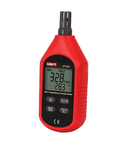 Измеритель температуры и влажности UT333, -10 ~ 60C, 0 ~ 100%