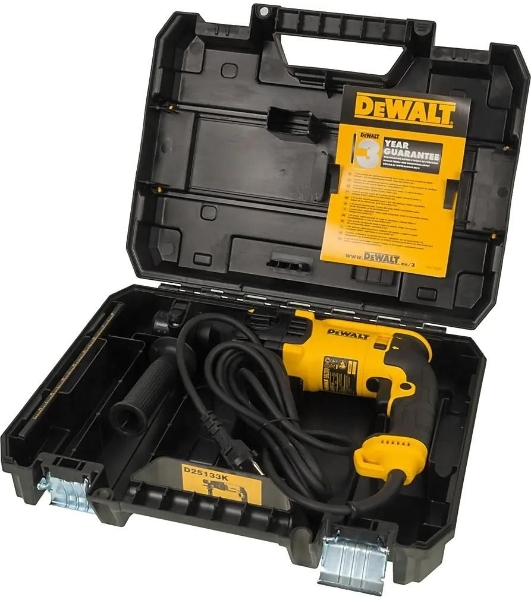 Перфоратор DeWalt D25133K-QS, SDS-plus, 800 Вт, 2,8 Дж, от сети