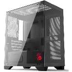 Компьютерный корпус Bloody BD-CC103 черный без БП mATX 7x120мм 1xUSB 2.0 1xUSB 3.0 audio bott PSU, фото 1