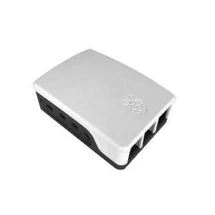 Компьютерный корпус ACD RA599 Black+White ABS Case for Raspberry 4B