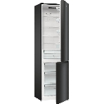 Холодильник Gorenje NRK6202EBXL4 черный матовый двухкамерный 235/96л морозилка снизу, No Frost, фото11