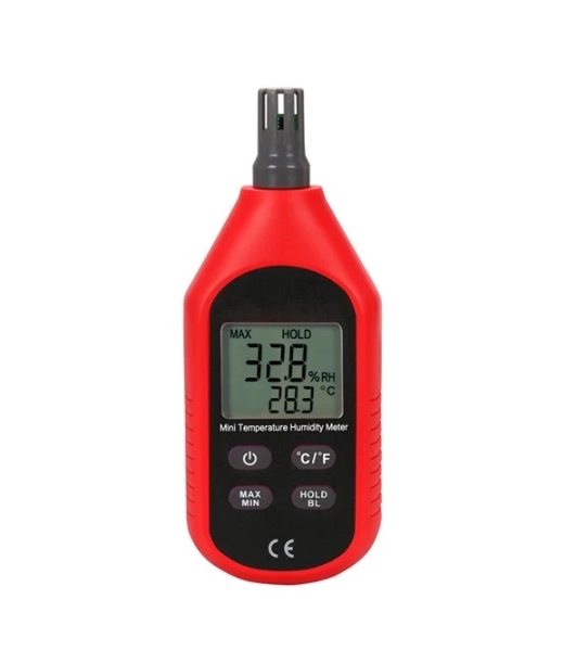 Измеритель температуры и влажности UT333, -10 ~ 60C, 0 ~ 100%