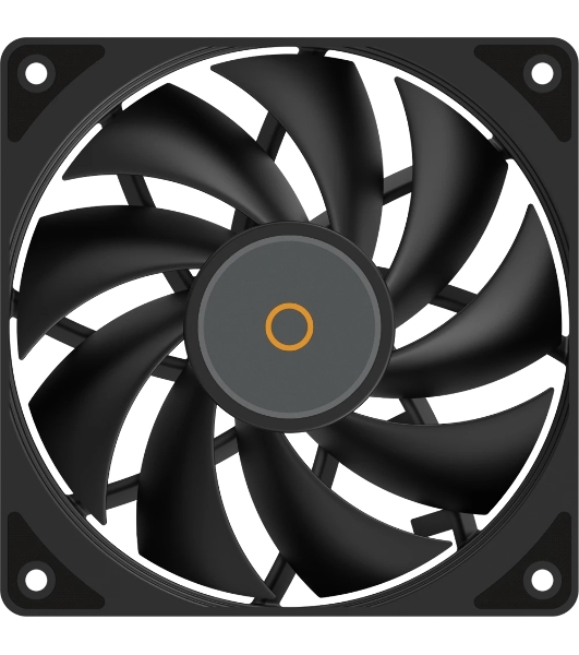 Вентилятор для корпуса Ocypus Gamma F12 BK черный 120мм 1300rpm 24.5db 3-pin