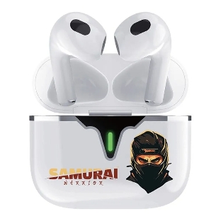 Наушники TWS QUMO LiFE 'Samurai' BT 0101 белый, вкладыши, Bluetooth, сенсорное управление, до 4 ч