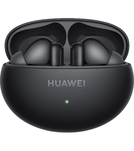 Наушники TWS Huawei FreeBuds 6i (Orca-T100) черный, внутриканальные, Bluetooth, активное шумоподавление, до 8 ч