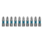 Бита Gross PH2х25мм, сталь S2, шестигр., 10 шт., фото 1