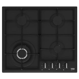 Встраиваемая газовая варочная поверхность Beko HIYG 64225 SBO, Черный
