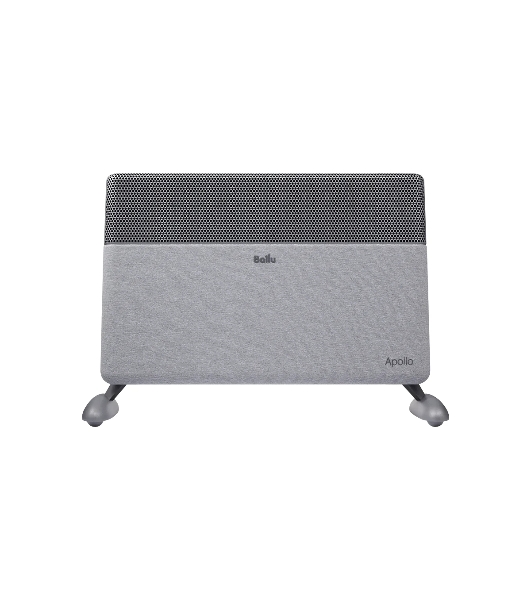 Конвектор электрический Ballu Apollo digital INVERTER Moon Gray BEC/ATI-2001 серый, 2000 Вт, 25 м2, термостат, дисплей, WiFi