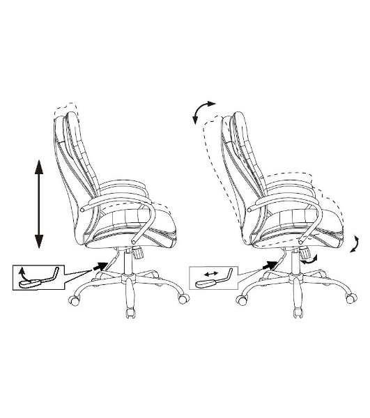 Кресло Бюрократ T-9950SL Fabric Velvet 90 светло-коричневый, ткань