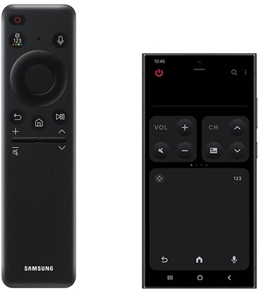 Телевизор Samsung 85' QE85Q7FAAUXRU Q темно-серый QLED 4K UHD 60Hz Smart TV