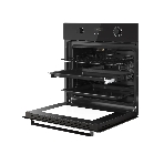 Духовой шкаф Kuppersberg HF 678 B, High-Tech, 70 л, дисплей, поворотное/сенсорное управление, таймер, макс. температура 300 градусов, телескопические направляющие (на 1 уровень), черный, фото3