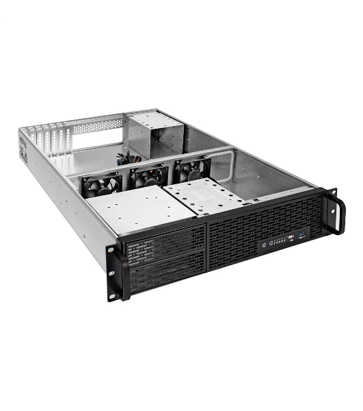 Серверная платформа ExeGate EX293877RUS Pro 2U650-06/2U2098L (RM 19', высота 2U, глубина 650, Redundant БП 2x550W, USB)