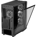 Компьютерный корпус Deepcool CC560 ARGb V2 без БП, боковое окно (закаленное стекло), 3x120мм ARGb LED вентилятор спереди и 1x120мм ARGb LED вентилятор сзади, черный, ATX, фото5