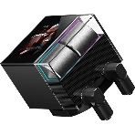 Система охлаждения Water Cooling System PCCooler DS360 Display BK (310W, 360мм, LED, Black, ARGb Pump/Fans: 3x120мм, 90.56CFM, 39.8dBA, 2500RPM/Pump height 65мм, 15dBA, 2600RPM, Rad thickness 27мм/S: 1851, 1700, 1200, 115X, AM5, AM4), фото5