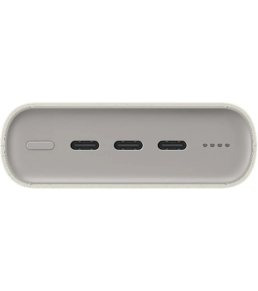Портативный аккумулятор Samsung EB-P4520 20000mAh PD3.0 45W 4A 3xUSB-C бежевый (EB-P4520XUEGRU)